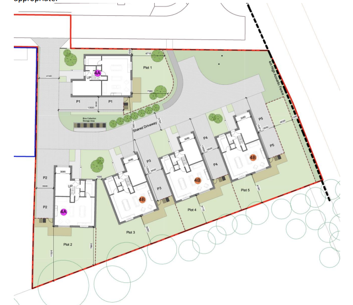 Sandbach – 5 Houses